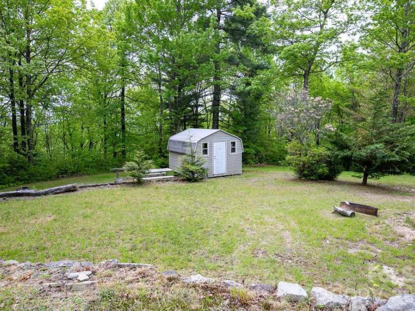 111 Wild Hog Creek Road, Rosman, NC 28772.  MLS# CAR4380401, YatesRealty ID 23035. Potential homesite with Views