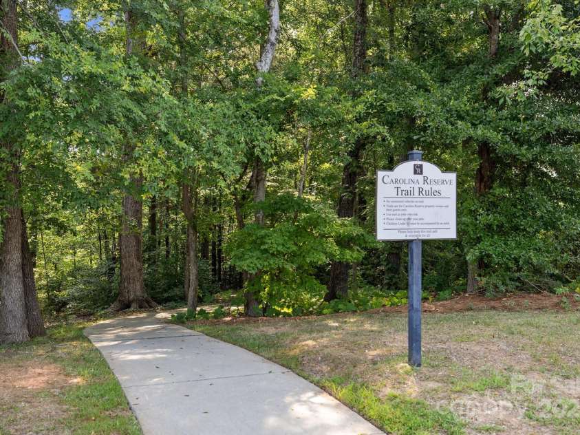 4022 Perth Road, Indian Land, SC 29707.  MLS# CAR4275408, YatesRealty ID 23039. Walking Trail