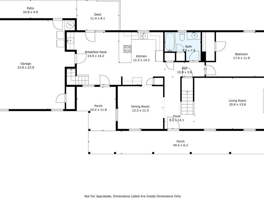 213 Raintree Drive, Hendersonville, NC 28791.  MLS# CAR4379526, YatesRealty ID 2304. Main Level with garage