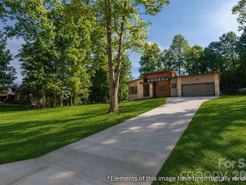 255 Hunters Trace, Rutherfordton, NC 28139.  MLS# CAR4378802, YatesRealty ID 23043. Virtual View Front 2