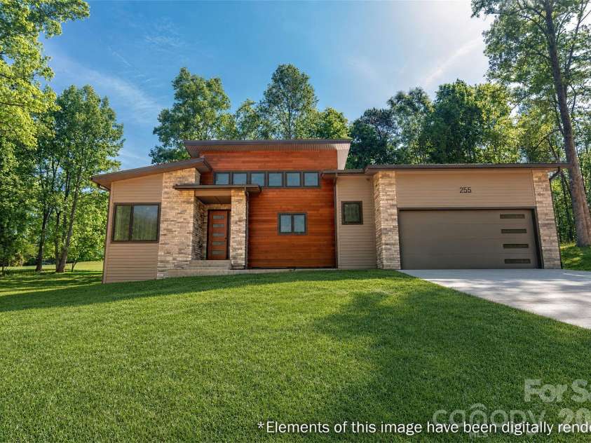 255 Hunters Trace, Rutherfordton, NC 28139.  MLS# CAR4378802, YatesRealty ID 23043. Virtual View Front
