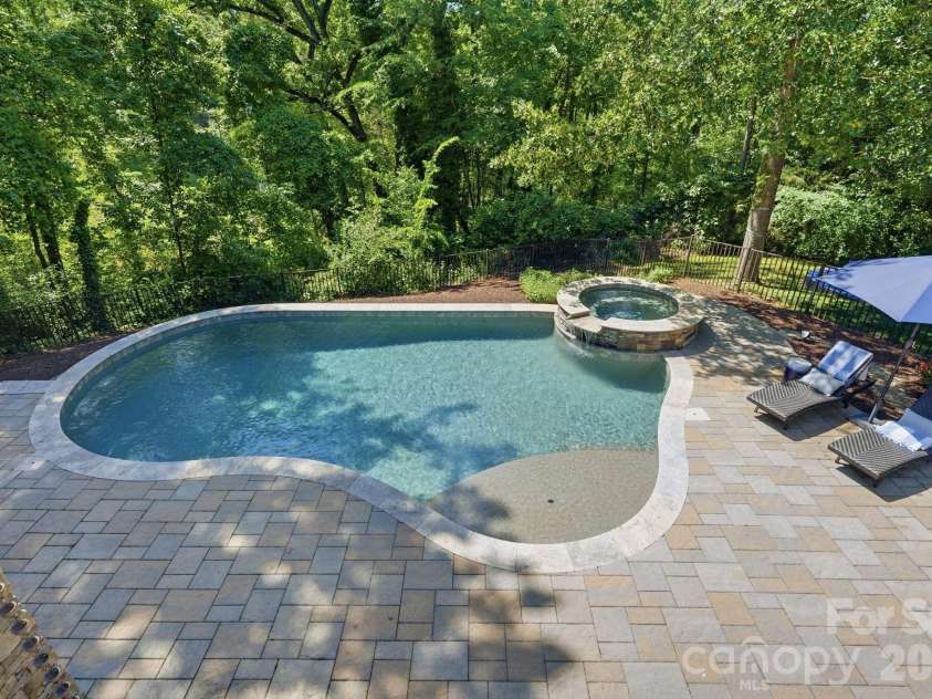 235 Grey Road, Davidson, NC 28036.  MLS# CAR4382846, YatesRealty ID 23048. Salt-water pool