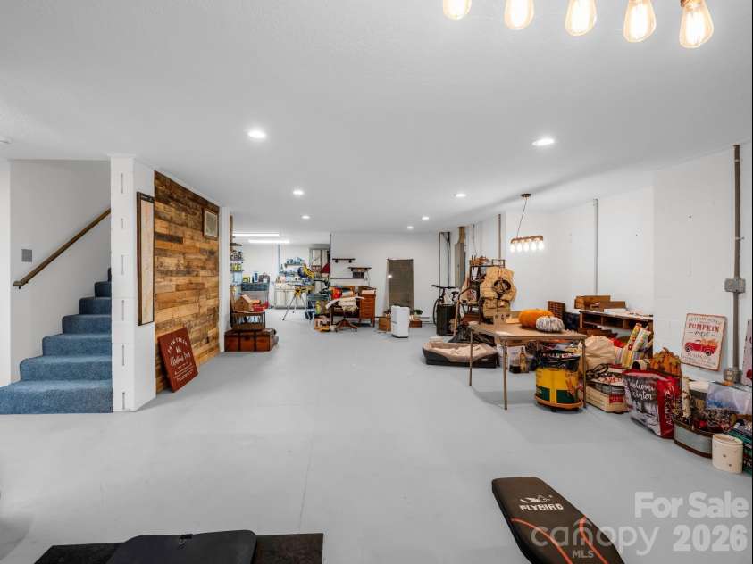 5 Longfellow Drive, Black Mountain, NC 28711.  MLS# CAR4380813, YatesRealty ID 23051. Basement