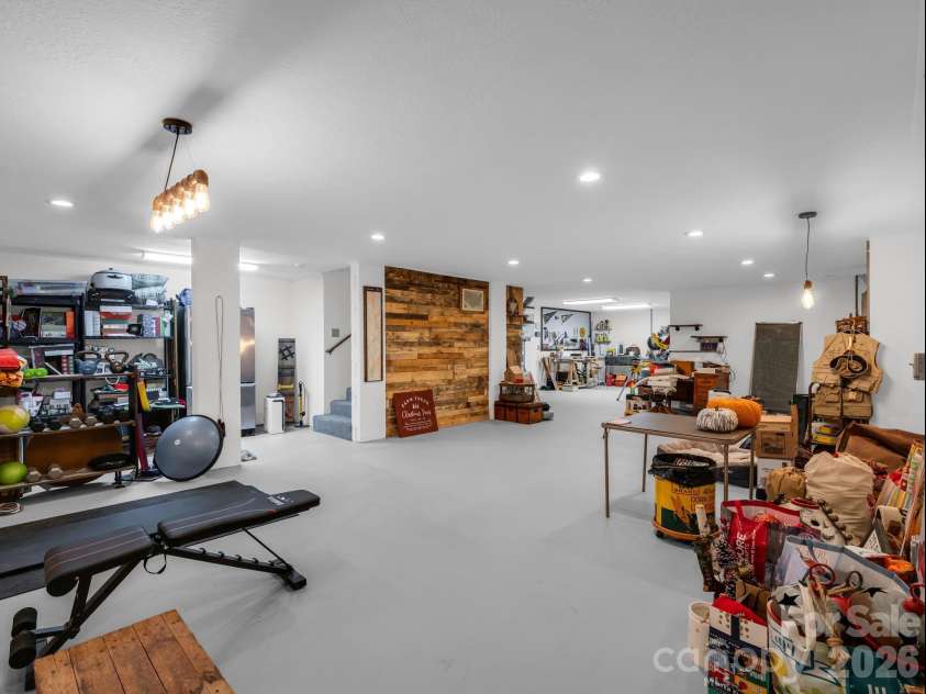 5 Longfellow Drive, Black Mountain, NC 28711.  MLS# CAR4380813, YatesRealty ID 23051. Basement