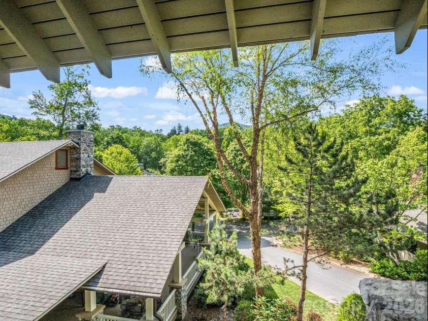 5 Longfellow Drive, Black Mountain, NC 28711.  MLS# CAR4380813, YatesRealty ID 23051. View from Porch
