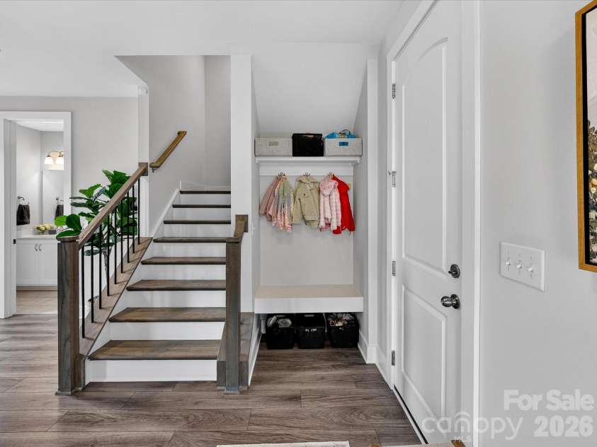 2744 Ensemble Court, Charlotte, NC 28262.  MLS# CAR4362848, YatesRealty ID 23067. Main floor entry