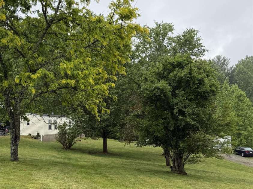111 Otter Ridge Drive, Leicester, NC 28748.  MLS# CAR4378158, YatesRealty ID 23068. Yard