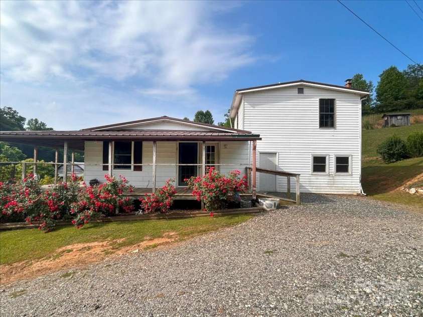 461 Tweed Road, Madison, NC 28753.  MLS# CAR4267871, YatesRealty ID 23071. Front of house