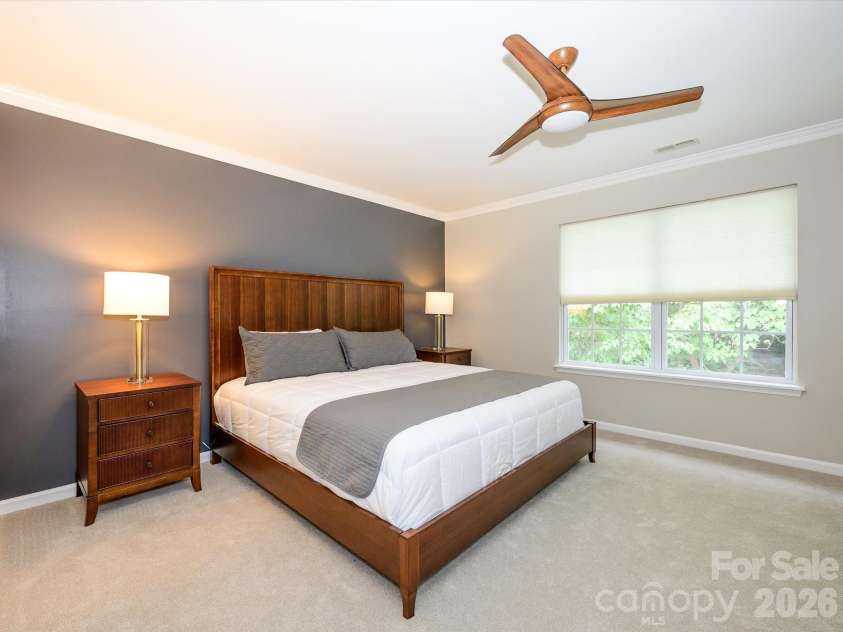 15583 Stronvar House Lane, Charlotte, NC 28277.  MLS# CAR4415520, YatesRealty ID 23080. Primary Bedroom Suite
