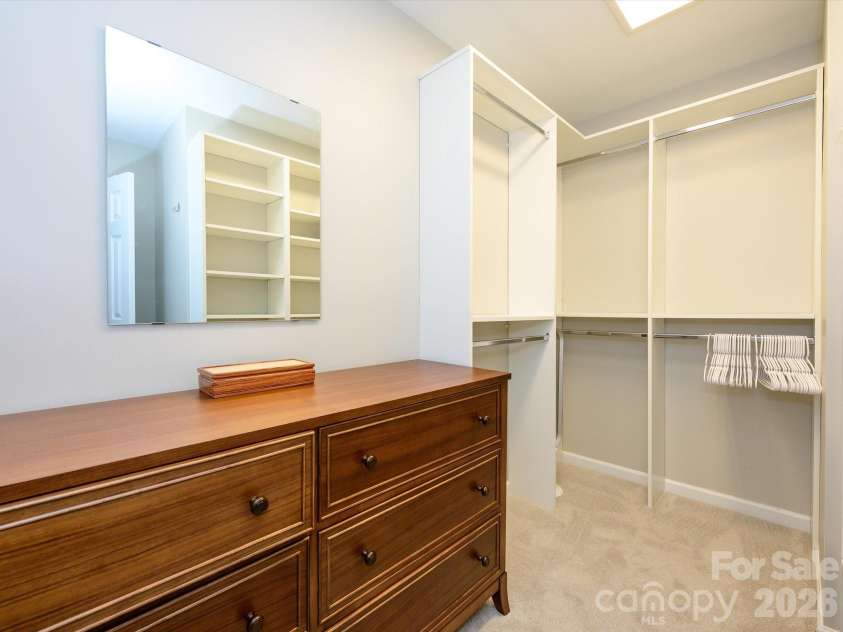 15583 Stronvar House Lane, Charlotte, NC 28277.  MLS# CAR4415520, YatesRealty ID 23080. Primary Closet