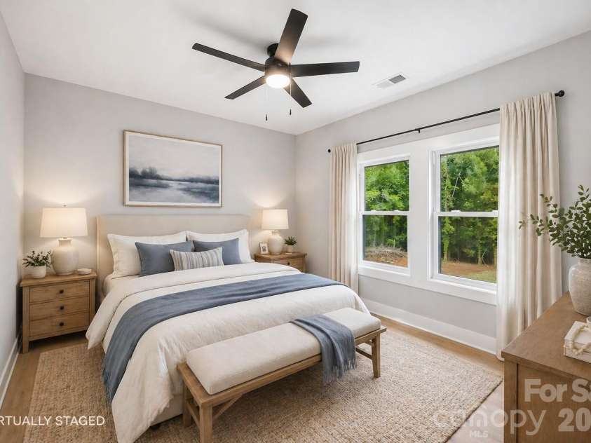 392 Park Road, Albemarle, NC 28001.  MLS# CAR4376170, YatesRealty ID 23081. Virtually Staged - Primary Bedroom