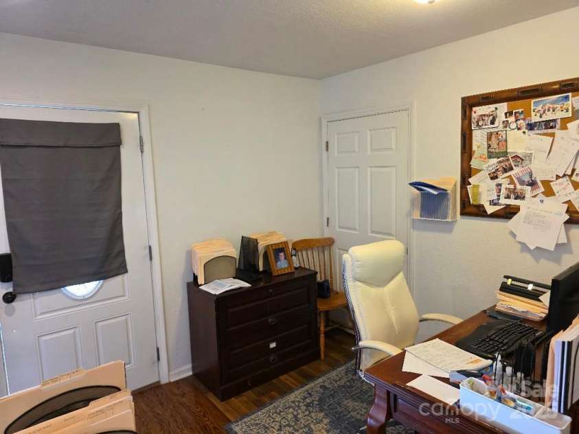 14 Yellow Brick Lane, Burnsville, NC 28714.  MLS# CAR4273450, YatesRealty ID 23082. Front door with coat closet visible on the right