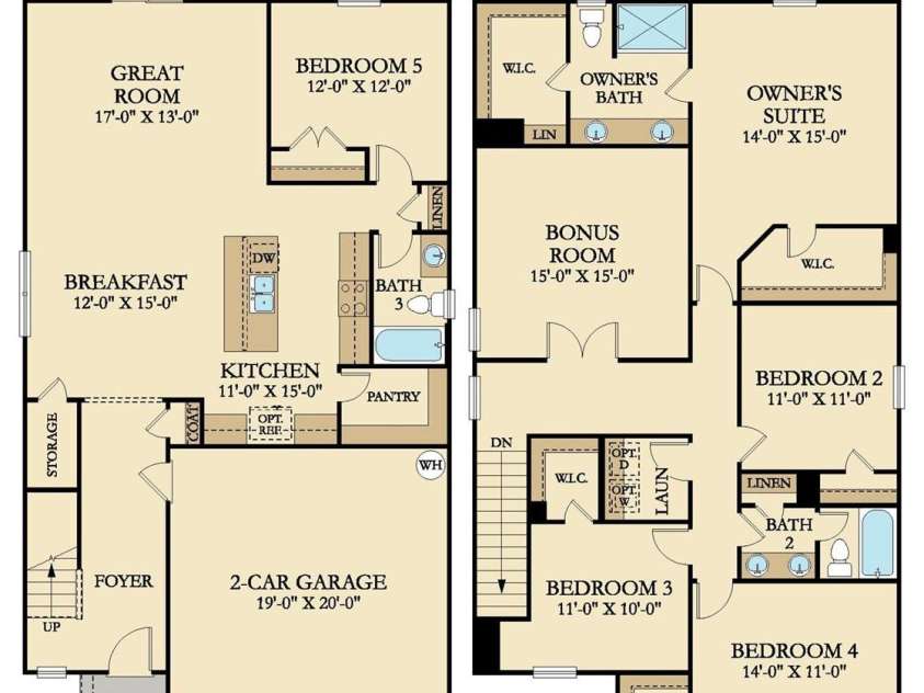 115 Oconee Trail, Statesville, NC 28625.  MLS# CAR4274178, YatesRealty ID 23084. Frost Floorplan
