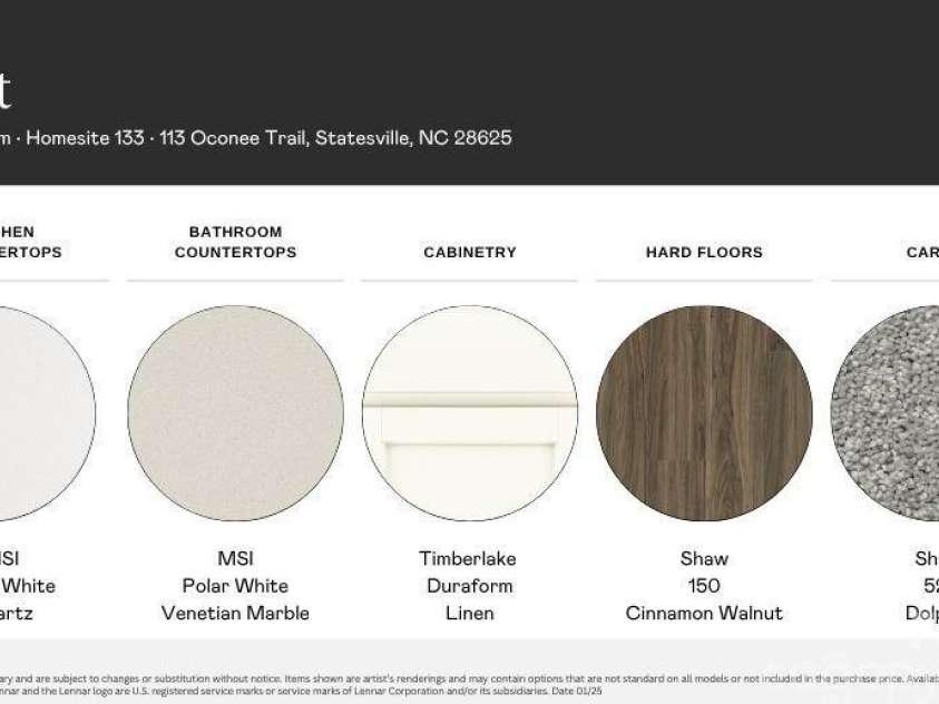 113 Oconee Trail, Statesville, NC 28625.  MLS# CAR4274165, YatesRealty ID 23085. Selections