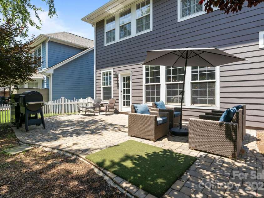 9412 Rosalyn Glen Road, Cornelius, NC 28031.  MLS# CAR4268548, YatesRealty ID 23086. Did you notice the pavers?