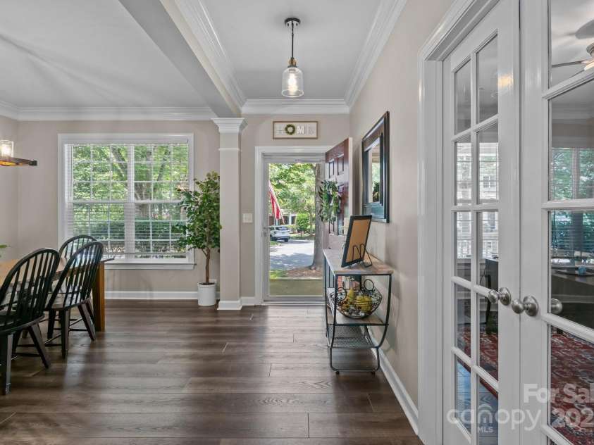 9412 Rosalyn Glen Road, Cornelius, NC 28031.  MLS# CAR4268548, YatesRealty ID 23086. Look at those beautiful floors