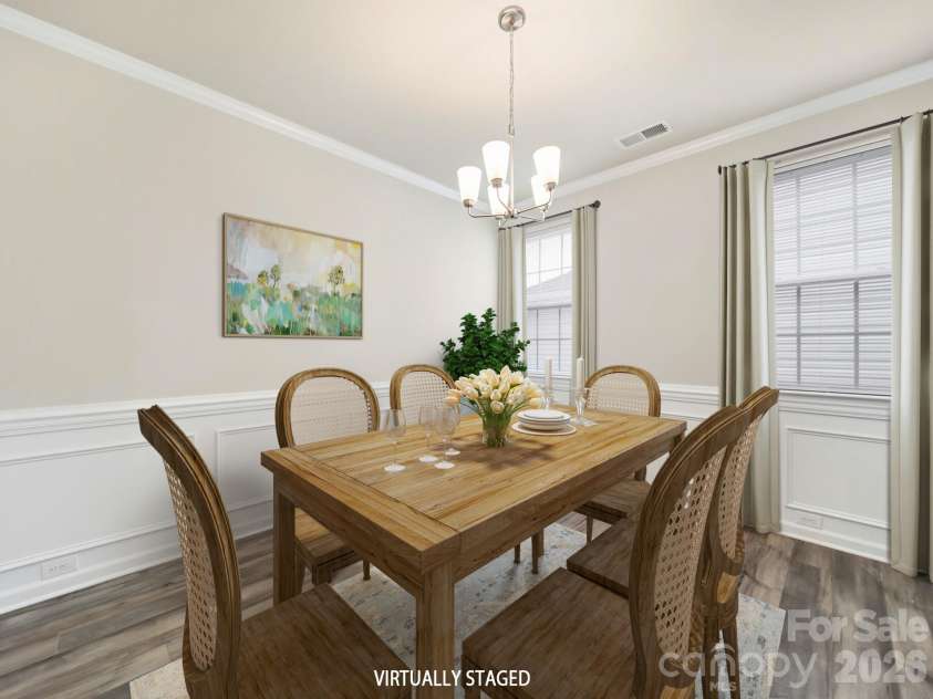 300 Kennerly Center Drive, Mooresville, NC 28115.  MLS# CAR4334795, YatesRealty ID 23089. Dining Room