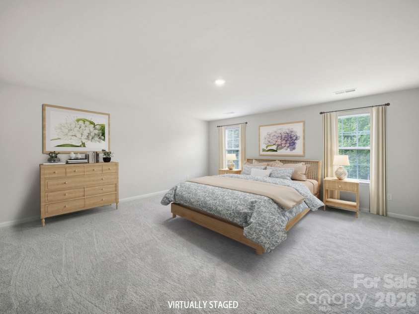 300 Kennerly Center Drive, Mooresville, NC 28115.  MLS# CAR4334795, YatesRealty ID 23089. Primary Bedroom