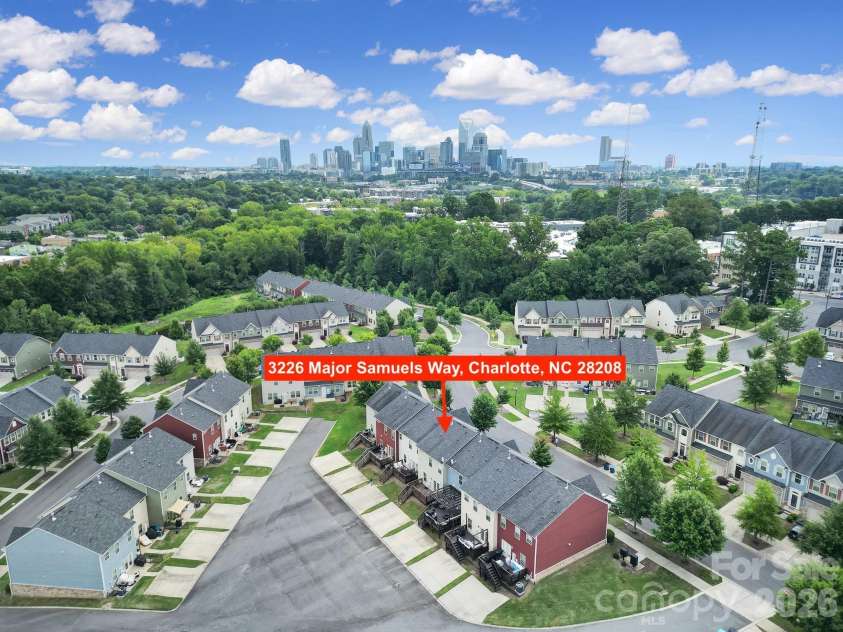 3226 Major Samuals Way, Charlotte, NC 28208.  MLS# CAR4293775, YatesRealty ID 2309. 