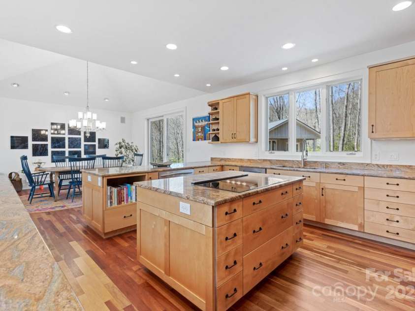 425 Bull Creek Road, Asheville, NC 28805.  MLS# CAR4251410, YatesRealty ID 23105. Gorgeous views from every room in the house