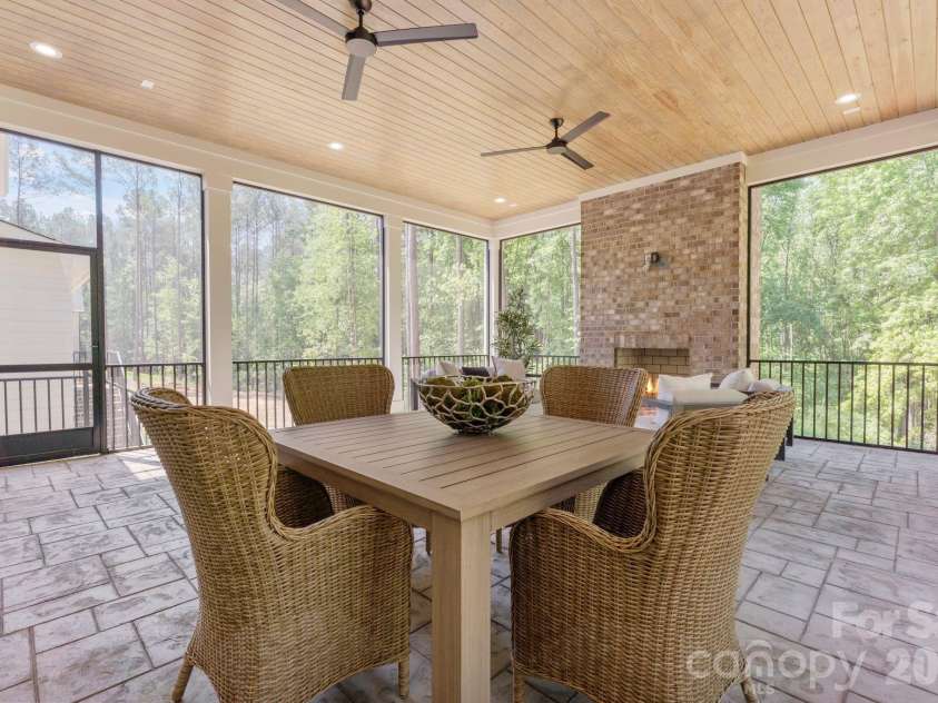 8016 Gulf Creek Road, Lancaster, SC 29720.  MLS# CAR4371059, YatesRealty ID 23107. Screen in Back Porch
