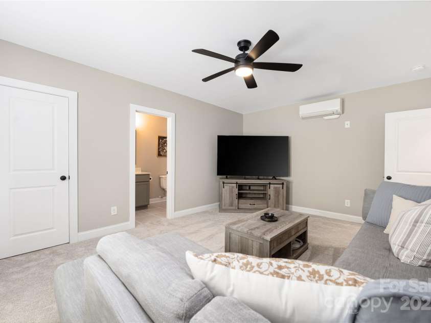 12220 Huntersville Concord Road, Huntersville, NC 28078.  MLS# CAR4265142, YatesRealty ID 23109. Basement- Bedroom/Office/Flex Space