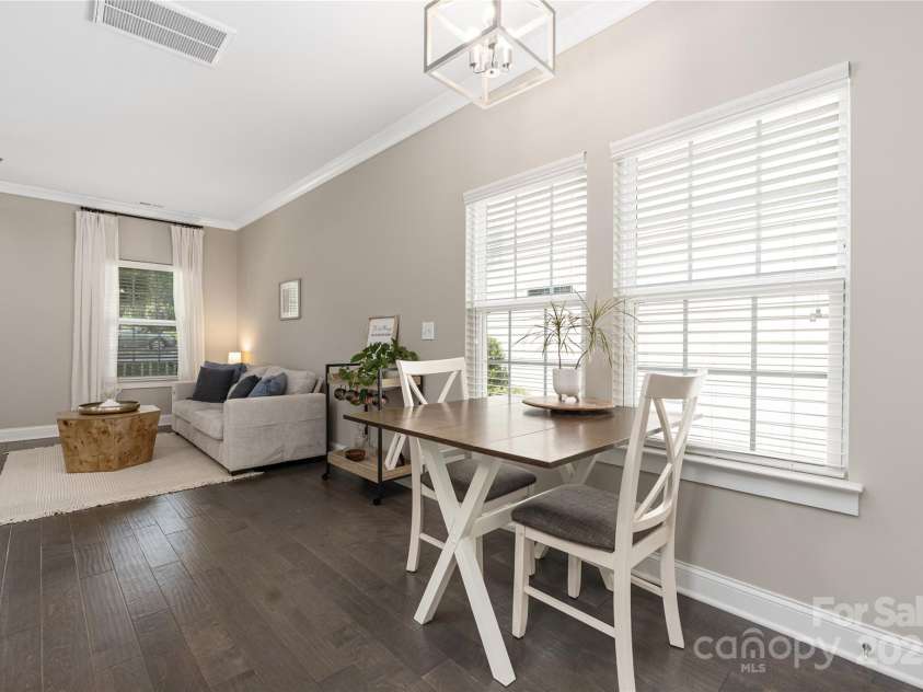 12220 Huntersville Concord Road, Huntersville, NC 28078.  MLS# CAR4265142, YatesRealty ID 23109. Dining Area
