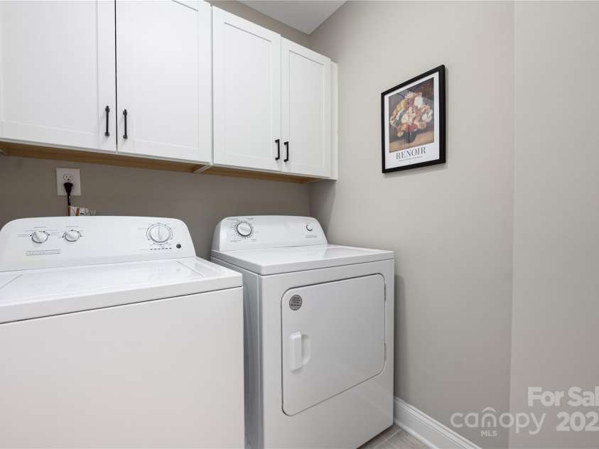 12220 Huntersville Concord Road, Huntersville, NC 28078.  MLS# CAR4265142, YatesRealty ID 23109. Laundry