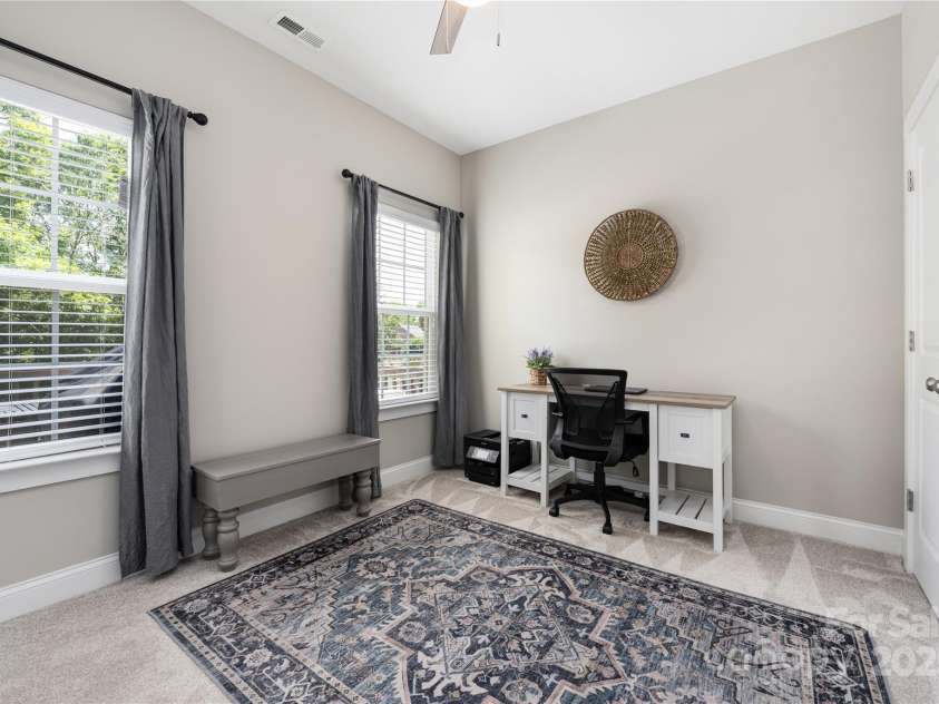 12220 Huntersville Concord Road, Huntersville, NC 28078.  MLS# CAR4265142, YatesRealty ID 23109. Main Floor Bedroom/Office