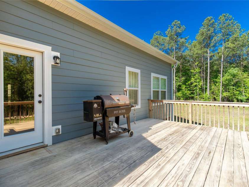 4335 Palmer Lloyd Road, Lancaster, SC 29720.  MLS# CAR4377135, YatesRealty ID 23109. Rear Deck - complete privacy