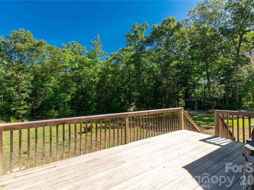 4335 Palmer Lloyd Road, Lancaster, SC 29720.  MLS# CAR4377135, YatesRealty ID 23109. Rear Deck - complete privacy