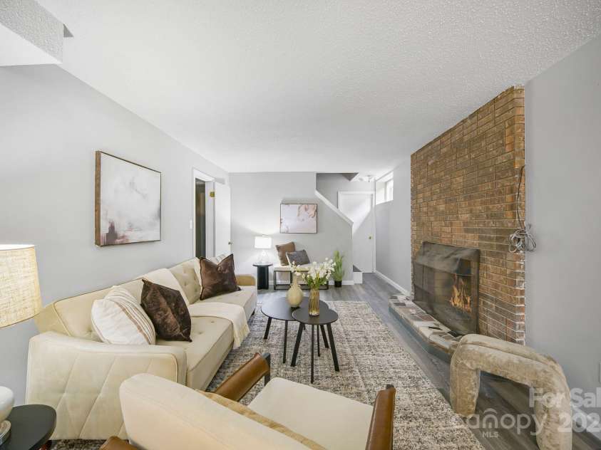 16 Sun Valley Court, Alexander, NC 28701.  MLS# CAR4263633, YatesRealty ID 23110. Large living space downstairs