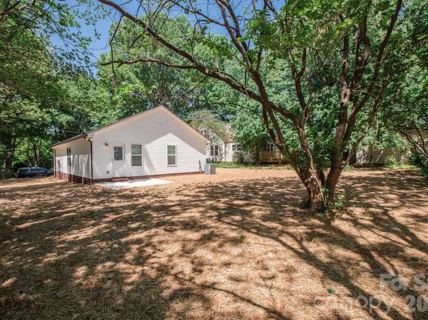 415 Jackson Street, Albemarle, NC 28001.  MLS# CAR4373476, YatesRealty ID 23110. Backyard