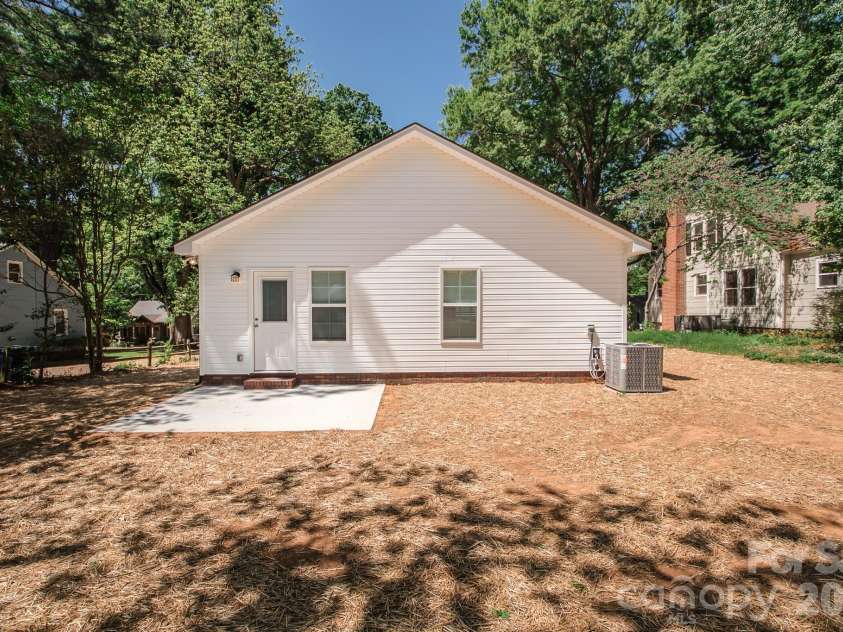 415 Jackson Street, Albemarle, NC 28001.  MLS# CAR4373476, YatesRealty ID 23110. Backyard