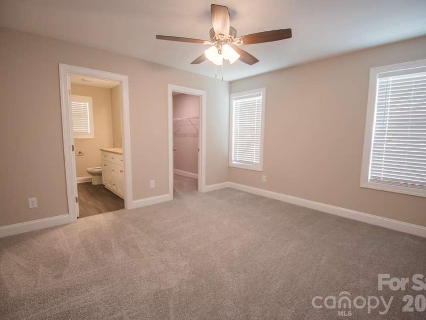415 Jackson Street, Albemarle, NC 28001.  MLS# CAR4373476, YatesRealty ID 23110. Primary bedroom