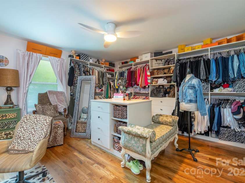 84 West Street, Weaverville, NC 28787.  MLS# CAR4272647, YatesRealty ID 23114. Bedroom 3 (Current Dressing Room)