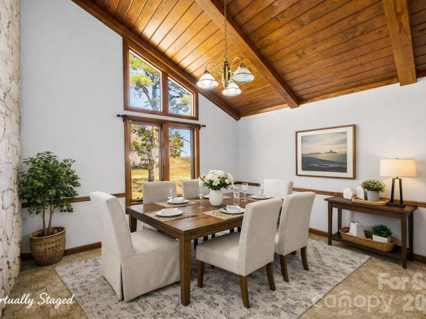2010 Sprucewood Street, Albemarle, NC 28001.  MLS# CAR4354173, YatesRealty ID 23123. Virtually Staged - Dining Area