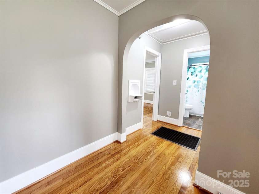 501 Hawthorne Street, Mount Holly, NC 28120.  MLS# CAR4250572, YatesRealty ID 23146. So much character in this home. Arched hall entry.