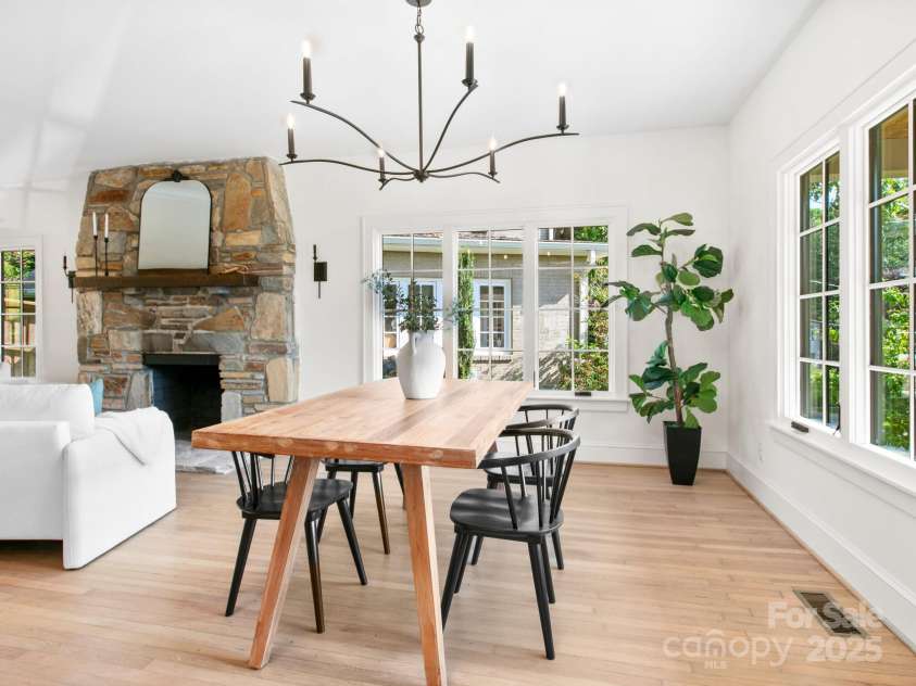 18 Normandy Road, Asheville, NC 28803.  MLS# CAR4272527, YatesRealty ID 23158. Dining area