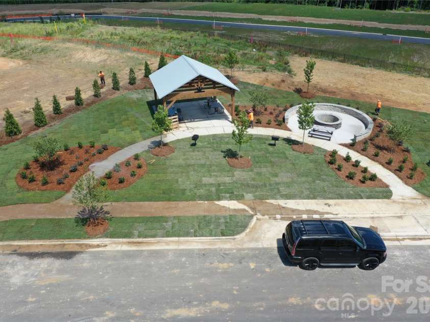 2745 Pinecliff Drive, Kannapolis, NC 28027.  MLS# CAR4373512, YatesRealty ID 23158. Community fire pit