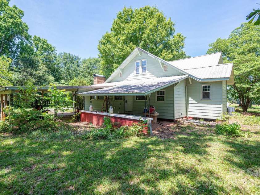 1173 Cat Square Road, Vale, NC 28168.  MLS# CAR4274063, YatesRealty ID 23159. Back View