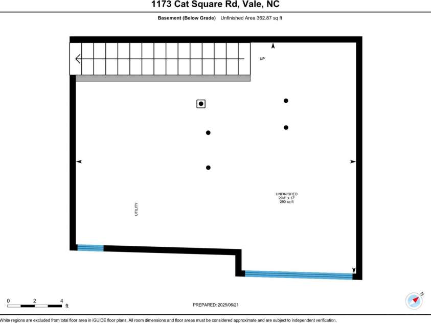 1173 Cat Square Road, Vale, NC 28168.  MLS# CAR4274063, YatesRealty ID 23159. Cellar