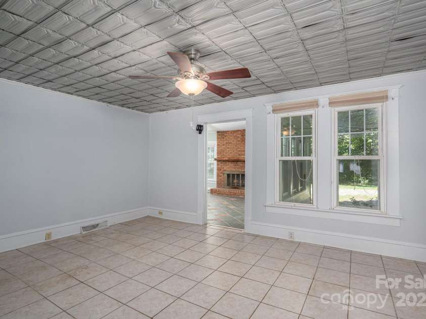 1173 Cat Square Road, Vale, NC 28168.  MLS# CAR4274063, YatesRealty ID 23159. Main floor Bedroom looking into Flex room
