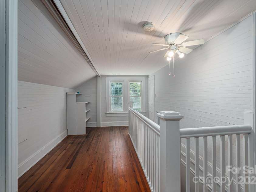 1173 Cat Square Road, Vale, NC 28168.  MLS# CAR4274063, YatesRealty ID 23159. Upstairs landing with full length closet.