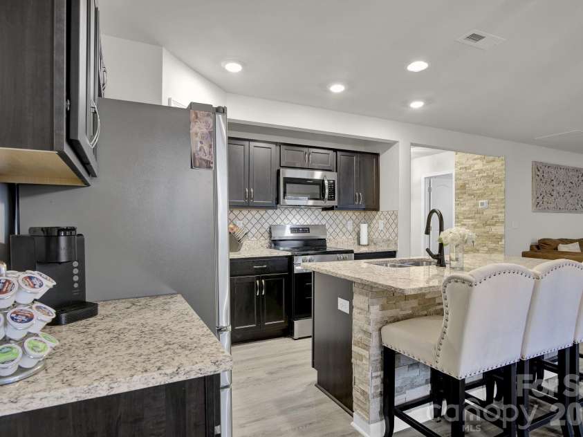 865 Old Linwood Road, Lexington, NC 27292.  MLS# CAR4340642, YatesRealty ID 2316. Kitchen - coffee station