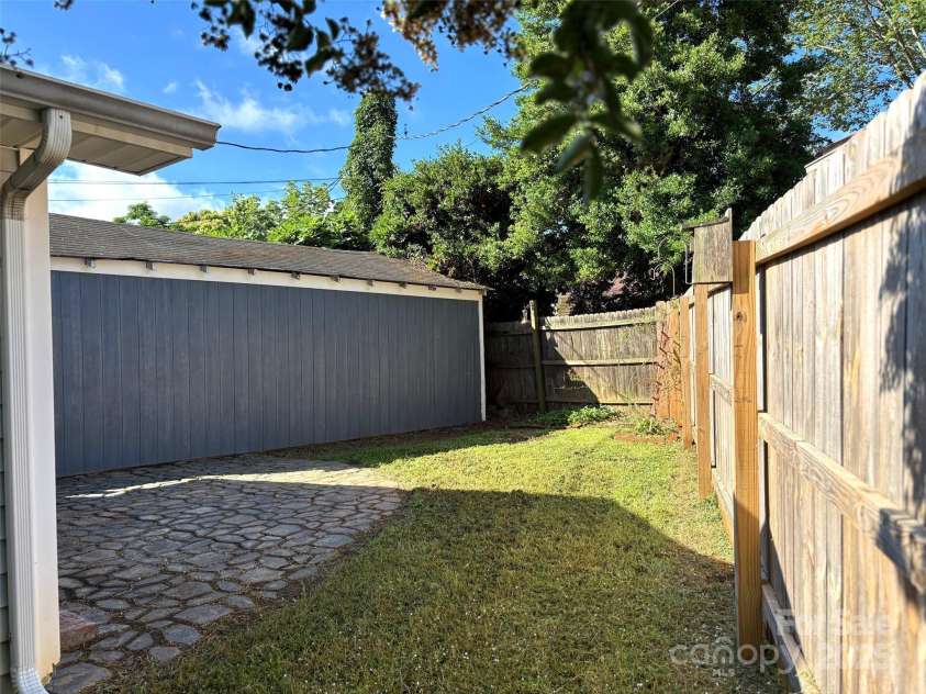 339 Mayflower Avenue, Cramerton, NC 28032.  MLS# CAR4270605, YatesRealty ID 23161. Back yard