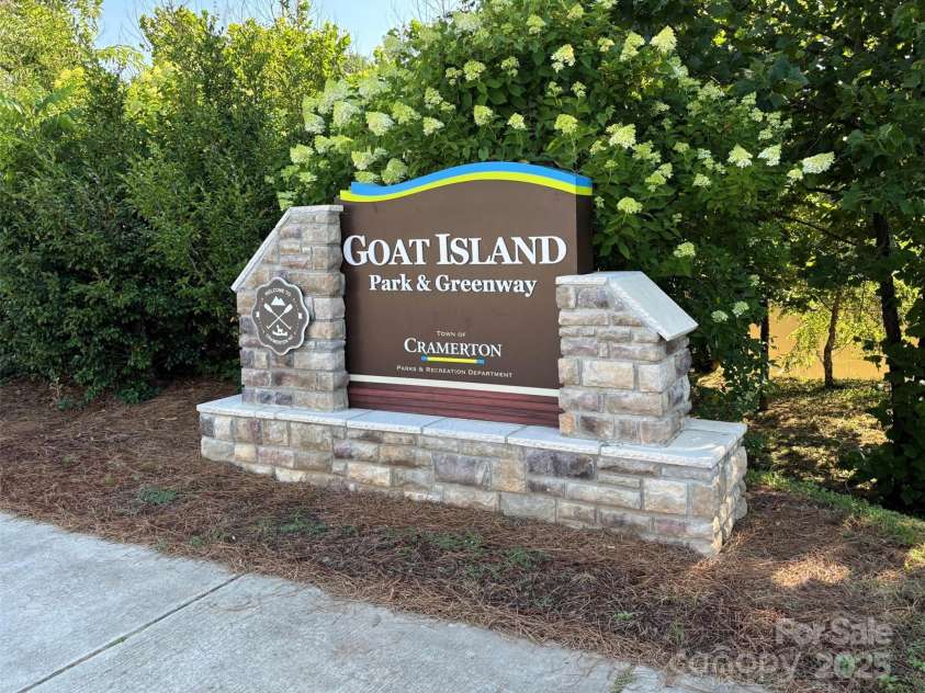 339 Mayflower Avenue, Cramerton, NC 28032.  MLS# CAR4270605, YatesRealty ID 23161. Goat Island, 1 mile walk