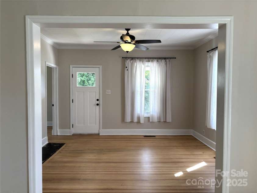 339 Mayflower Avenue, Cramerton, NC 28032.  MLS# CAR4270605, YatesRealty ID 23161. Living room taken from kitchen