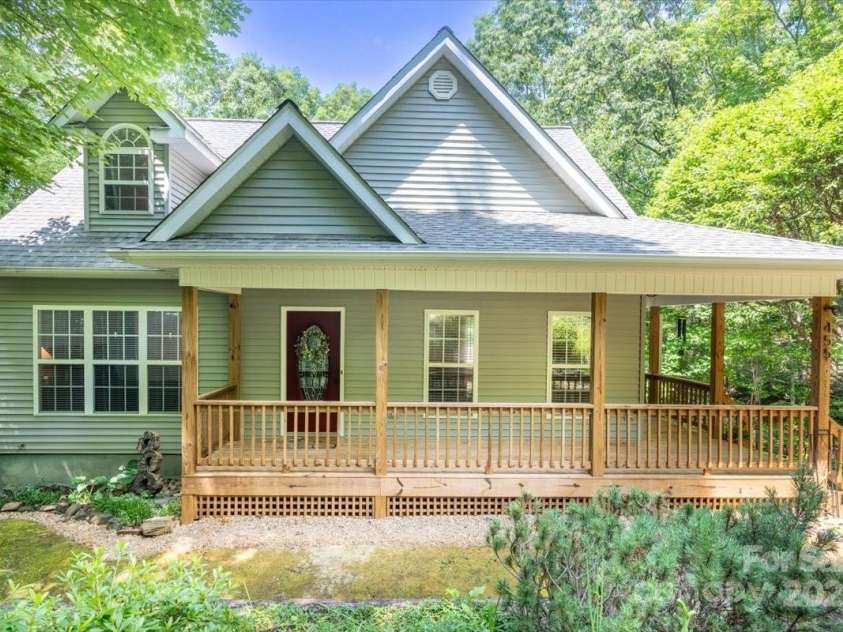 455 Lookout Drive, Pisgah Forest, NC 28768.  MLS# CAR4269478, YatesRealty ID 23174. 