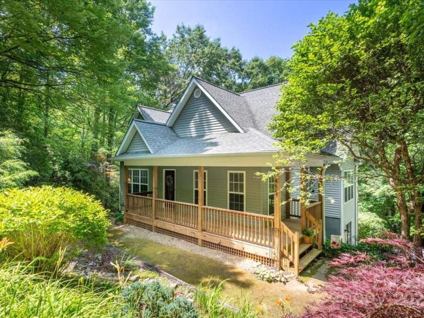 455 Lookout Drive, Pisgah Forest, NC 28768.  MLS# CAR4269478, YatesRealty ID 23174. 